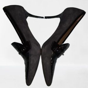 Donald J Pliner Tala Brown Suede Pump 9M